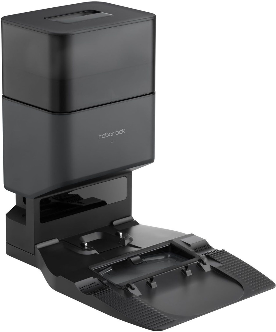ROBOROCK Saugroboter Q5 Max+ 5.500 PA Saugkraft mit Basisstation schwarz B-WARE