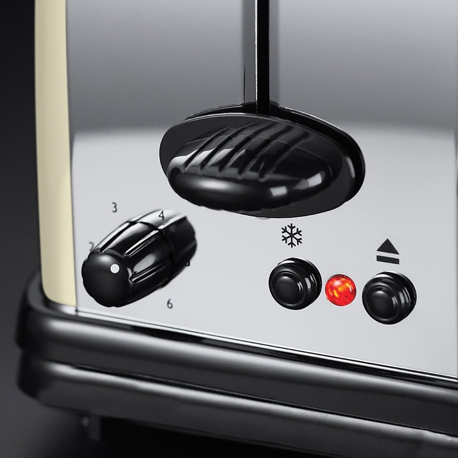 RUSSELL HOBBS Langschlitz-Toaster Colours Plus+ Classic Cream 21395-56 1000W