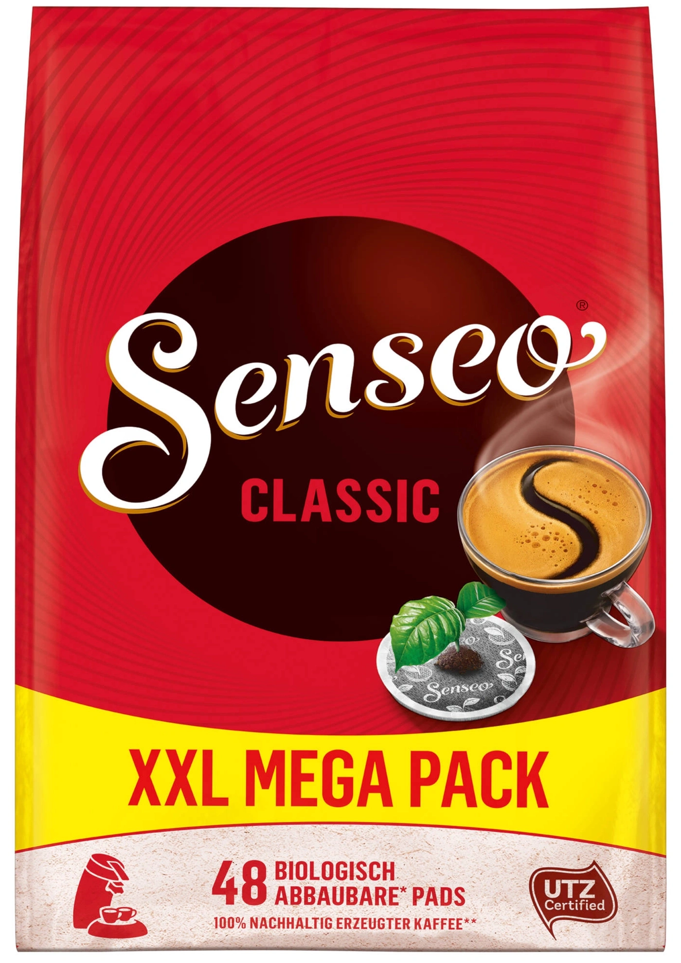 Senseo Pads XXL Probierpaket 3 Sorten Senseo Mild Classic Strong 288 Getränke