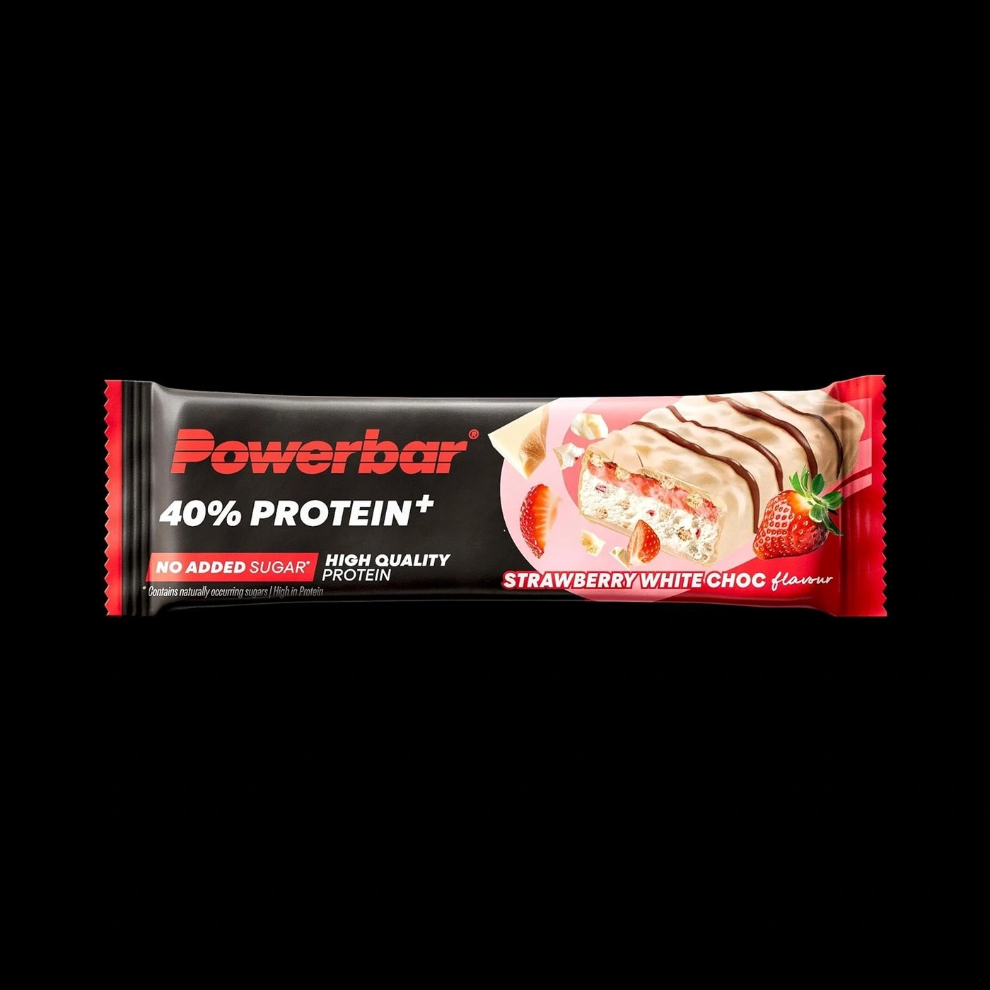 Powerbar mit 40% Protein, Erdbeer-White-Choc-Geschmack