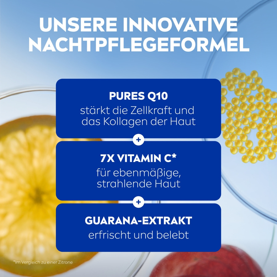 NIVEA Q10 Energy Anti-Falten Nachtpflege 50ml