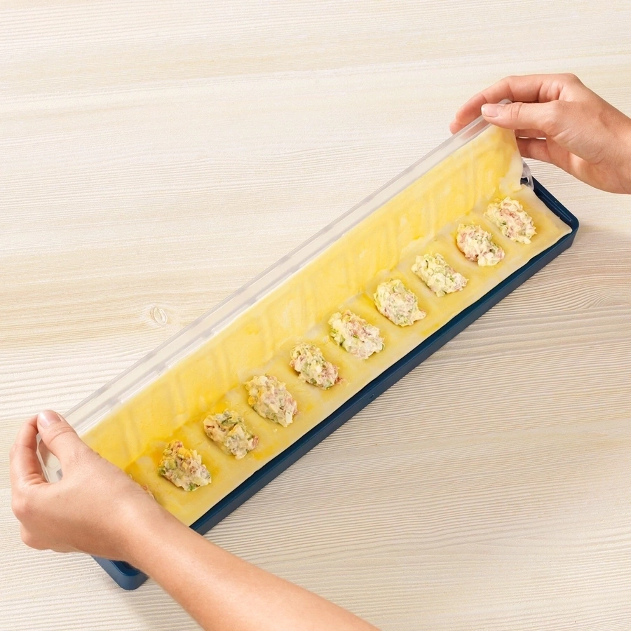 BETTY BOSSI Täschler MiniMaxi Teigtascheformer Ravioli Maker für 2 Größen