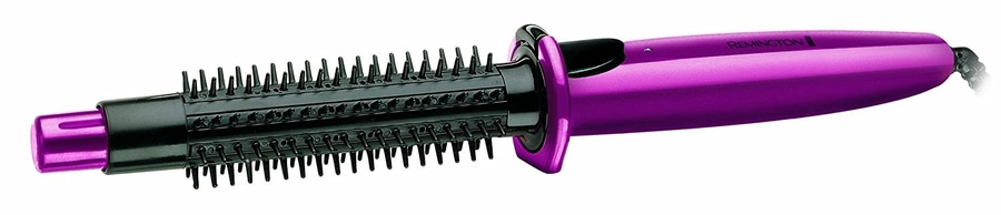 REMINGTON Warmluftstyler CB4N Dampf-Rundbürste Warmluftlockenbürste lila