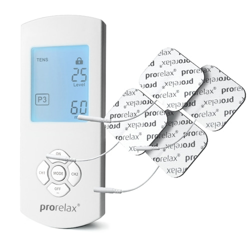 KORONA Electric Elektrostimulationsgerät prorelax TENS+EMS Duo weiß NEU