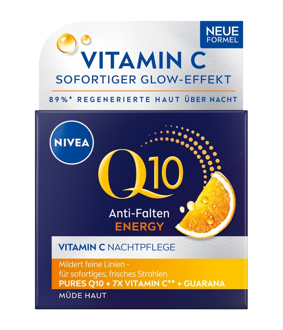 NIVEA Q10 Energy Anti-Falten Nachtpflege 50ml