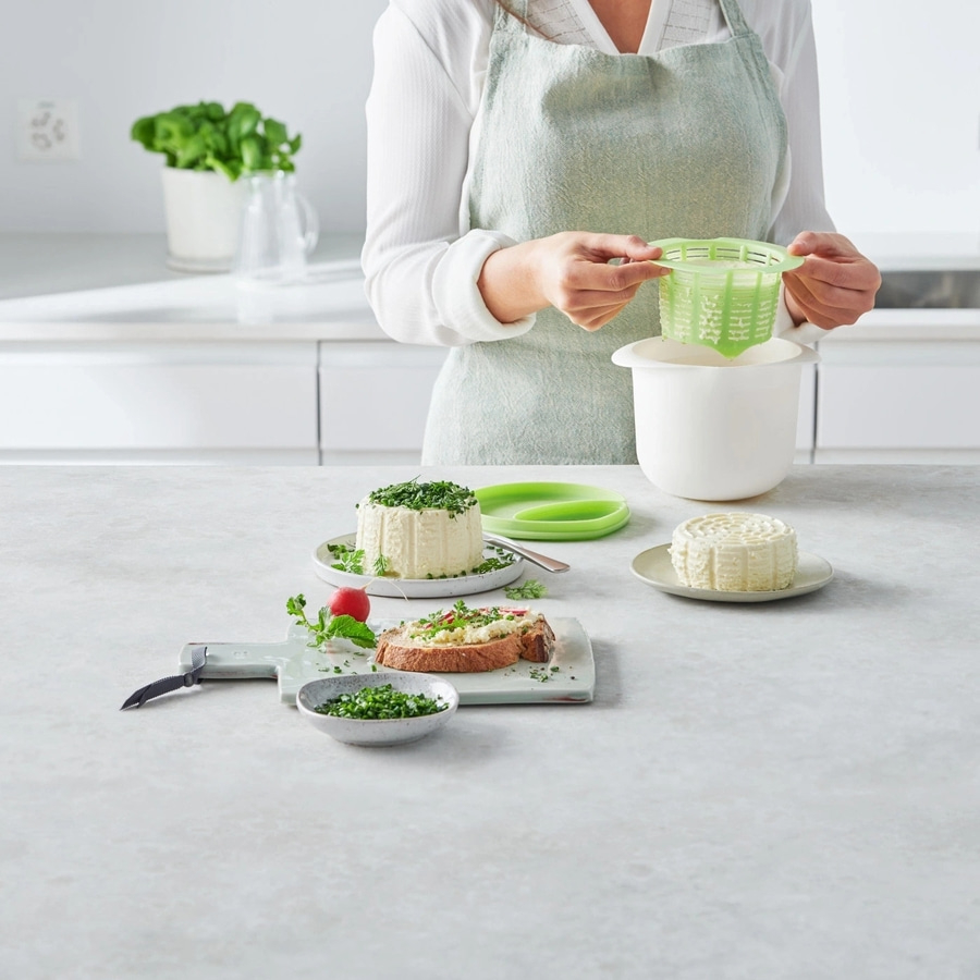 BETTY BOSSI Frischkäse-Maker 3-teilig Frischkäse selber machen
