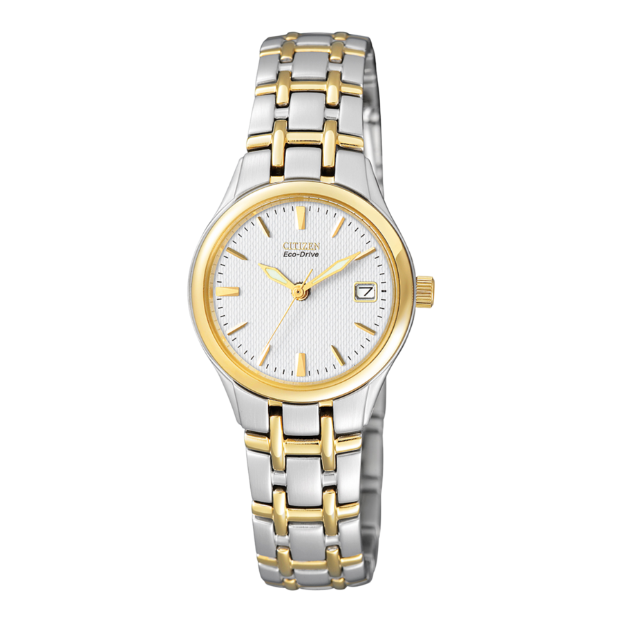 CITIZEN Damen Armbanduhr EW1264-50A Damenuhr Kristallglas Edelstahl 25mm B-Ware