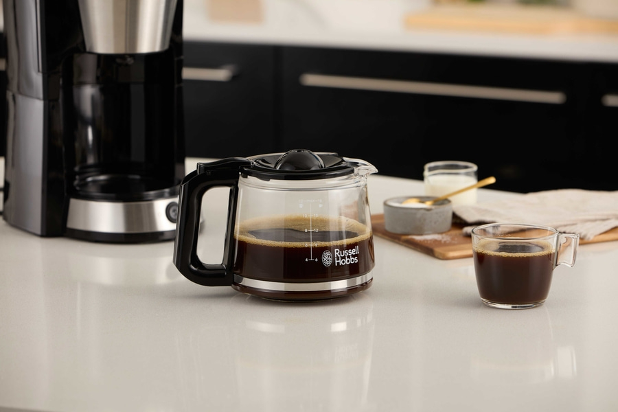 RUSSELL HOBBS Filter-Kaffeemaschine Heaton 27400-56 1,25L Glasskanne 10 Tassen