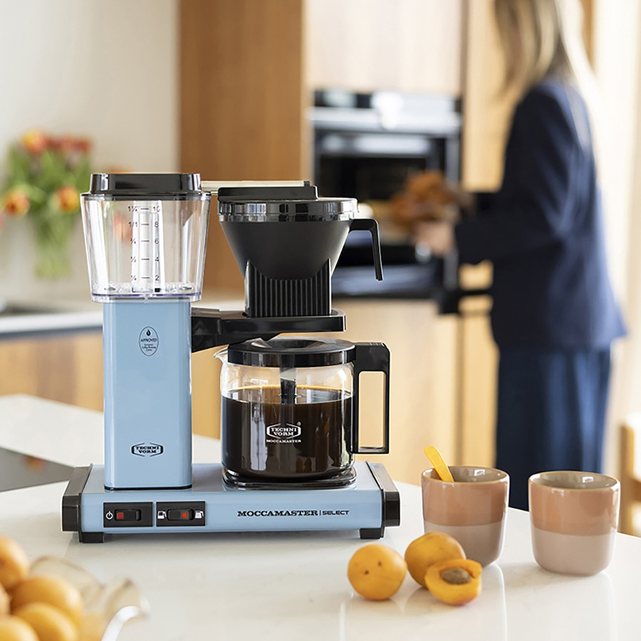 MOCCAMASTER Filterkaffeemaschine KBG Select Pastel Blue 1,25L hellblau NEU
