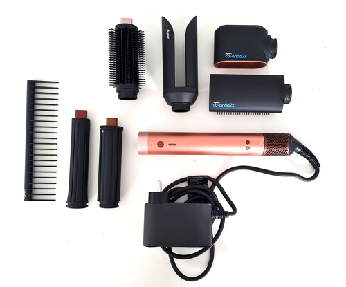DYSON Multihaarstyler Airwrap Co-anda2x Straight + Wavy 1700W Amber Silk B-WARE