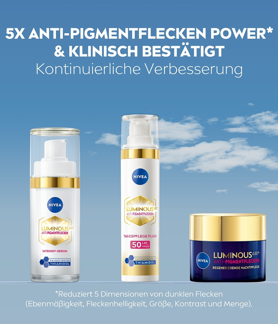 NIVEA Cellular Luminous630 Anti-Pigmentflecken Tagespflege Fluid LSF 50 40ml