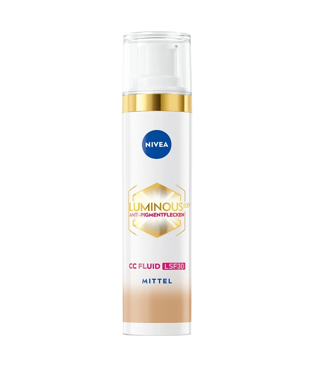 Nivea Luminous 630 Anti-Pigmentflecken CC Fluid LSF30 Mittel