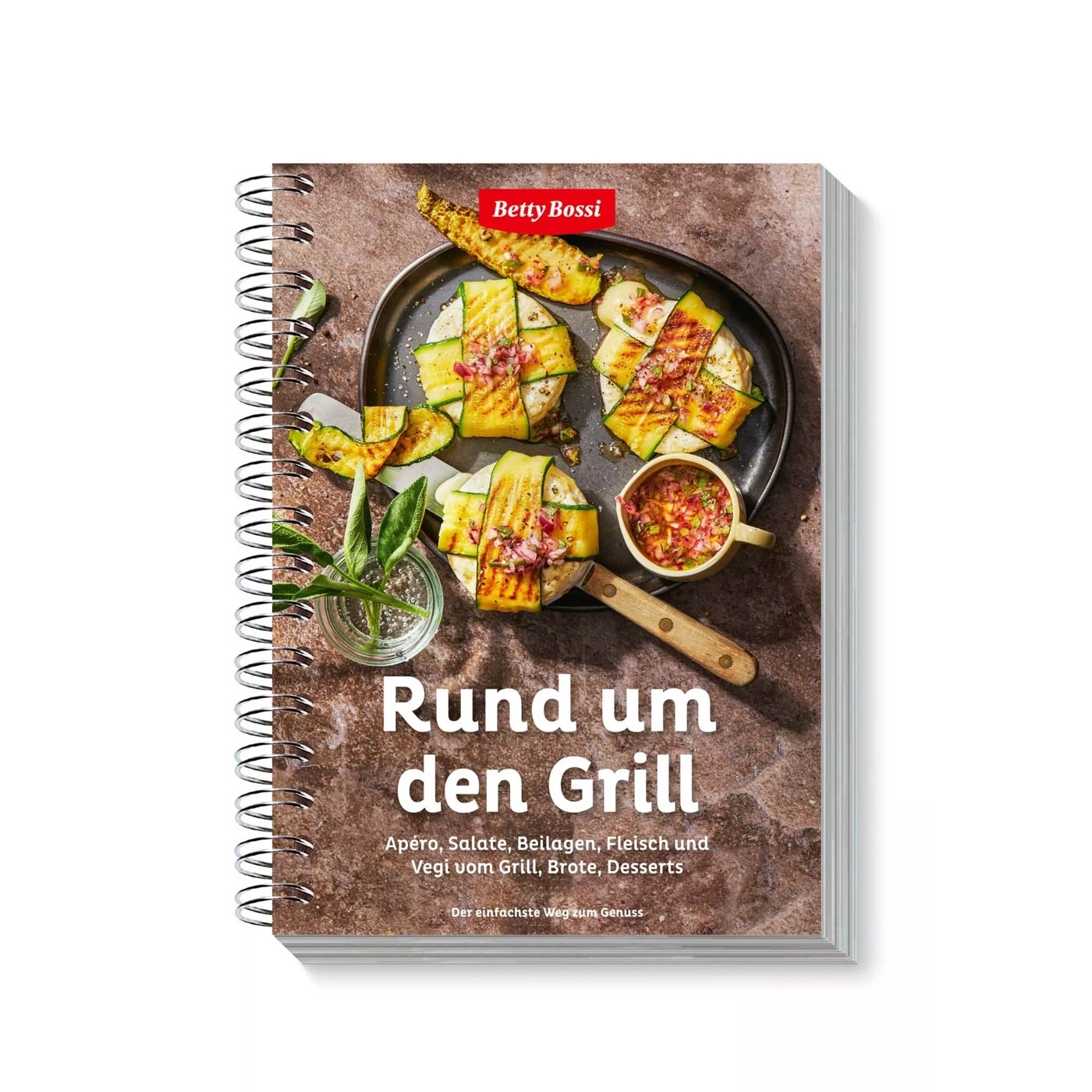 Kochbuch 'Rund um den Grill' mit gegrilltem Gemüse und Fleisch, Betty Bossi