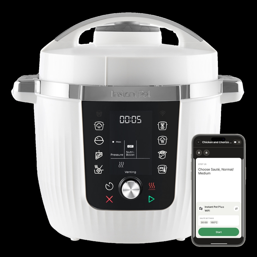 INSTANT POT Pro 10-in-1 Multikocher 5,7L Wifi 1200W Schongarer Coconut White
