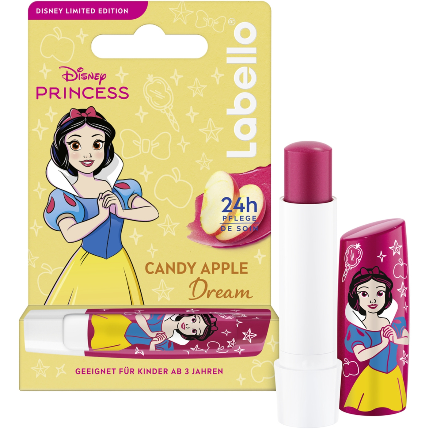 Labello LIMITED DISNEY PRINCESS EDITION Lippenpflegeset (4-teilig)