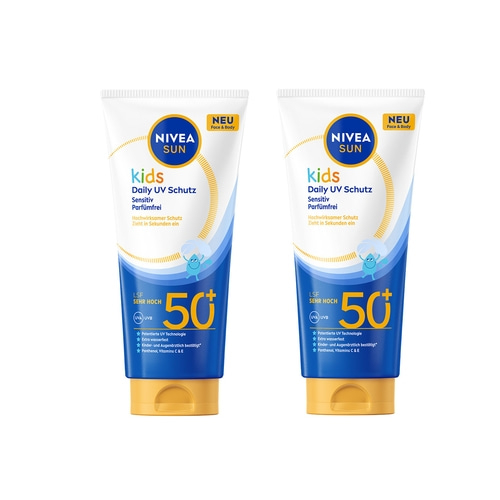 NIVEA Sun Kids Daily UV Schutz LSF 50+ 2x 100ml