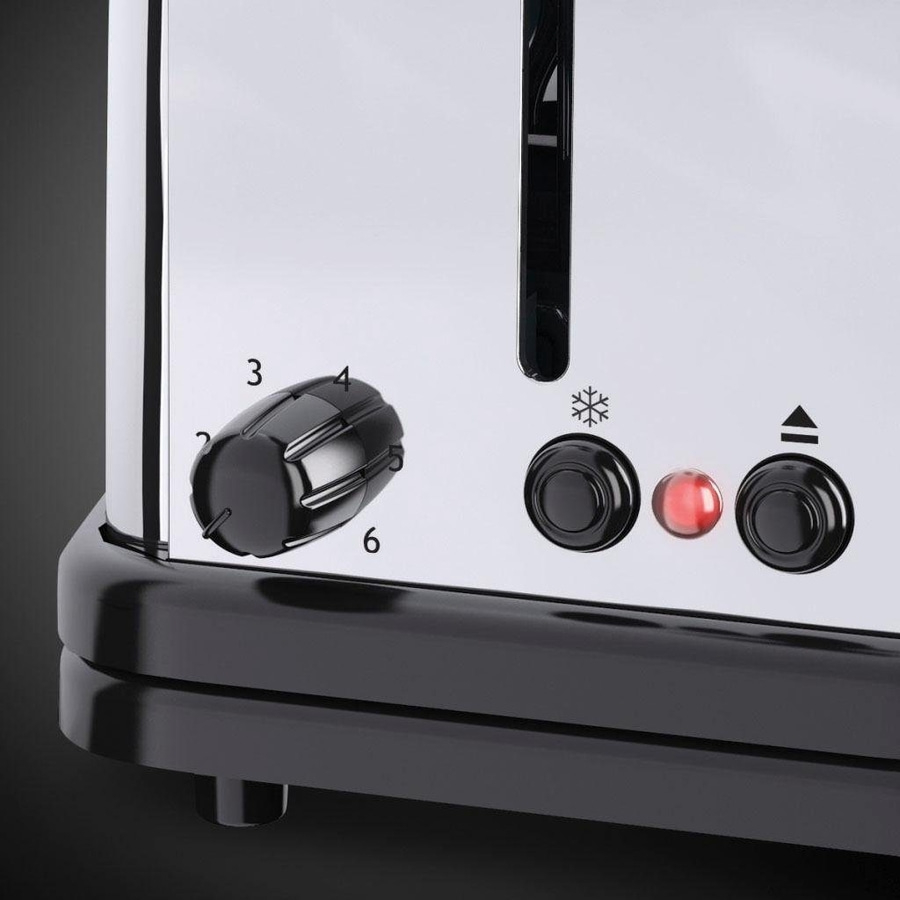 RUSSELL HOBBS Langschlitz-Toaster Victory Chester 23510-56 Edelstahl 1000W