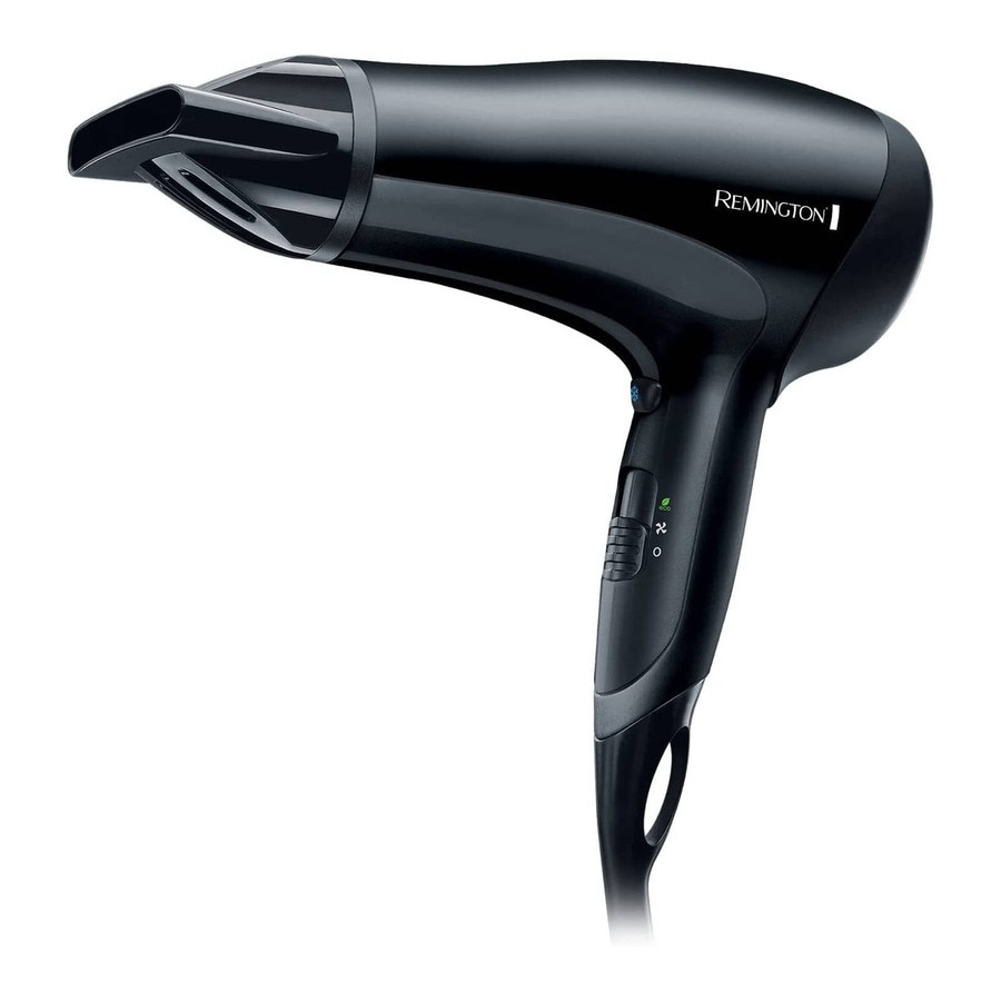 REMINGTON Haartrockner D3010 Ionen-Technik 2000 W 3 Heiz- & 2 Gebläsestufen