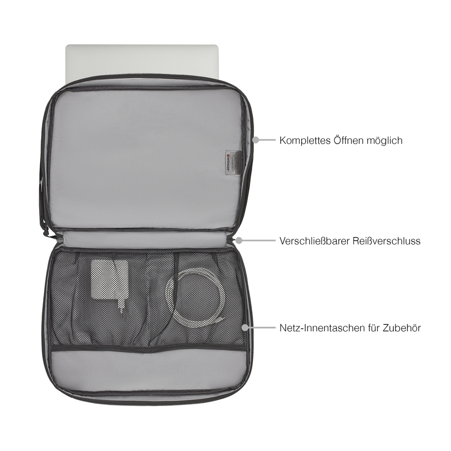WENGER Laptoptasche Synergy Notebook bis 17 Zoll Aktentasche Messengerbag Büro