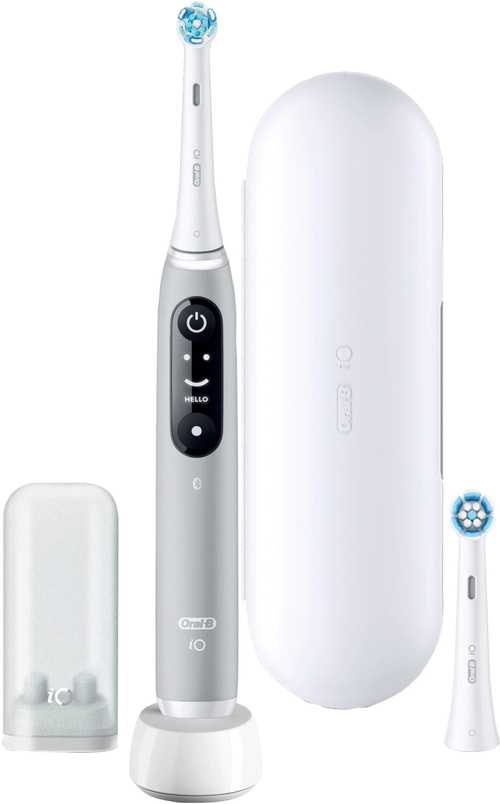 BRAUN Oral-B iO 6N elektrische Zahnbürste 5 Programme Display Grey Opal B-Ware