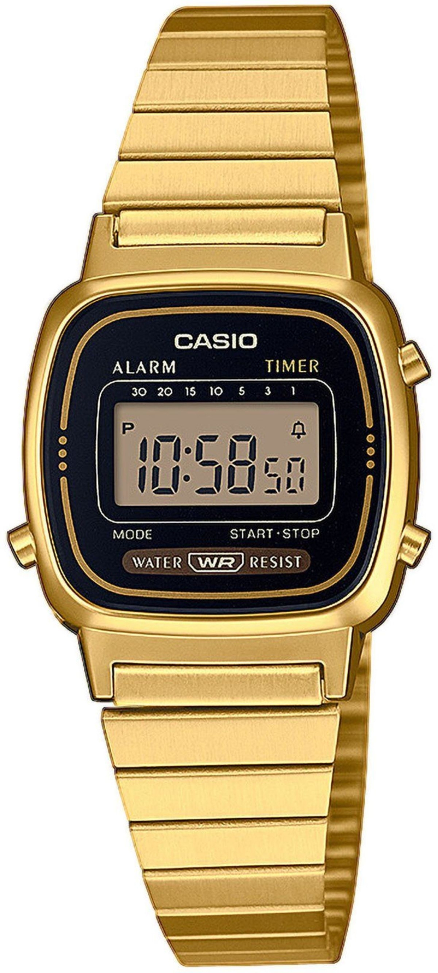 Casio Vintage Chronograph Damenarmbanduhr LA670WEGA-1EF Timer Funktion B-WARE