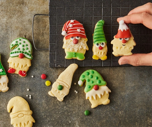 Betty Bossi Guetzli-Ausstecher Wichtel 6–7 cm – 3er-Set Kekse Plätzchenform Gnom