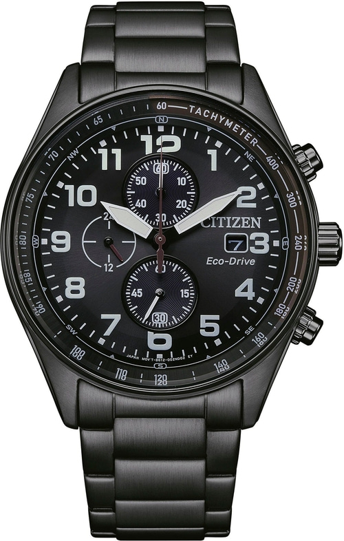 CITIZEN Herren Armbanduhr CA0775-79E Chronograph Eco-Drive 43mm Edelstahl B-WARE
