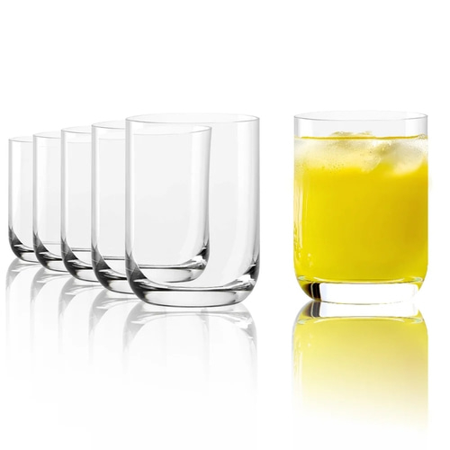 STÖLZLE LAUSITZ 6x Saftglas klein Classic 180ml Trinkgläser Set Kristallglas NEU