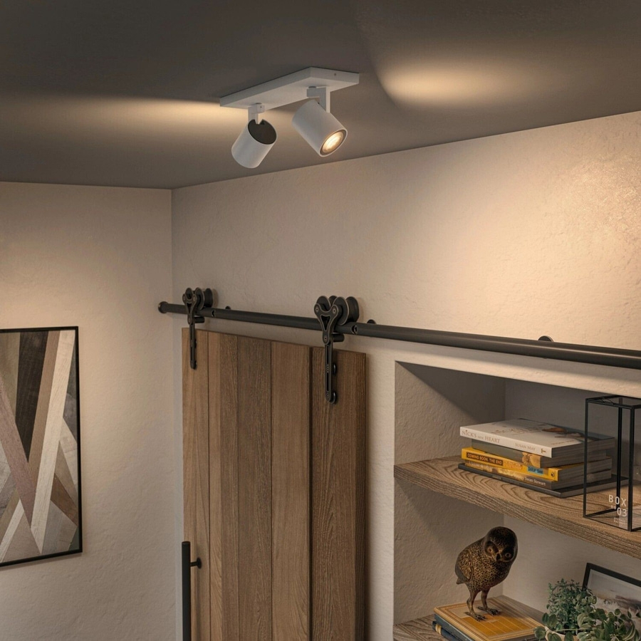 PHILIPS Hue White Ambiance Runner 2er Spot Deckenspot Deckenlampe weiß NEU