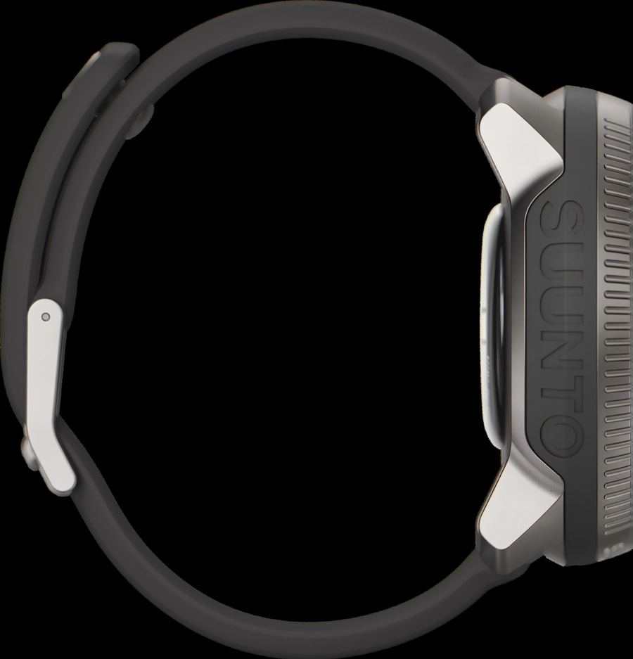 SUUNTO Smartwatch Race Titanium Charcoal 1,43 Zoll AMOLED 49mm schwarz B-WARE