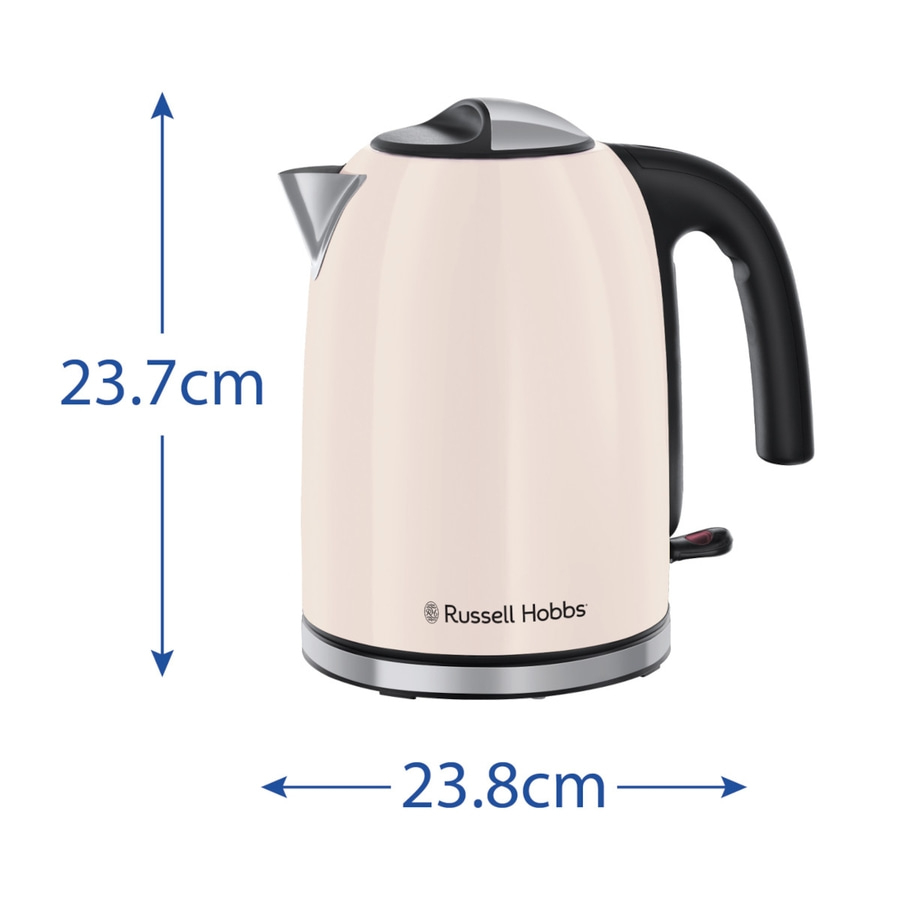 RUSSELL HOBBS Wasserkocher Colours Plus Jasmine 28510-70 1,7L 2400W Cremeweiß