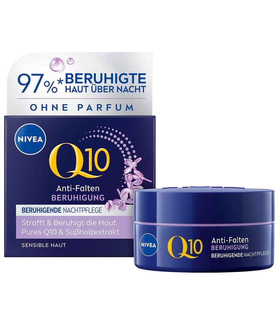 NIVEA Q10 Anti-Falten Power Sensitive Nachtpflege 50ml
