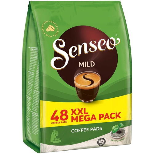 Senseo Kaffee Pads XXL Mega Pack, 48 Pads, Mild, Kaffeezubereitung