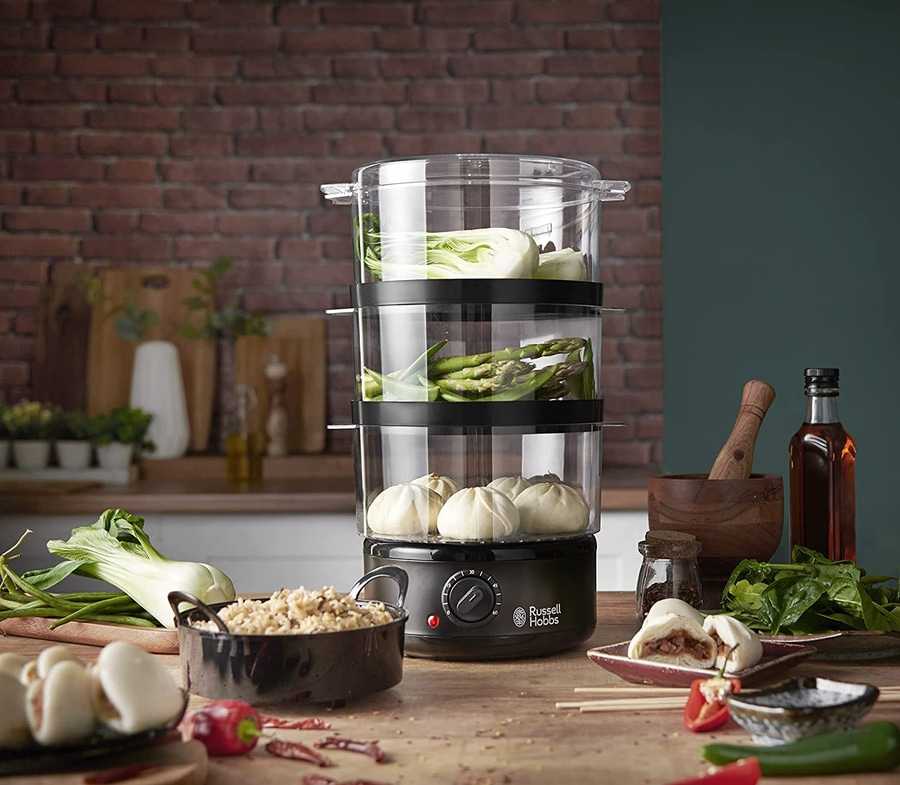 RUSSELL HOBBS 26530-56/RH Compact Steamer matt 7 Liter schwarz