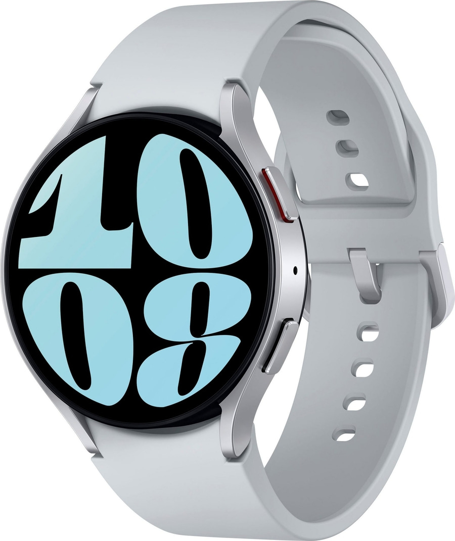 SAMSUNG Smartwatch Watch 6 Wear OS OLED Bluetooth WiFi silber B-WARE