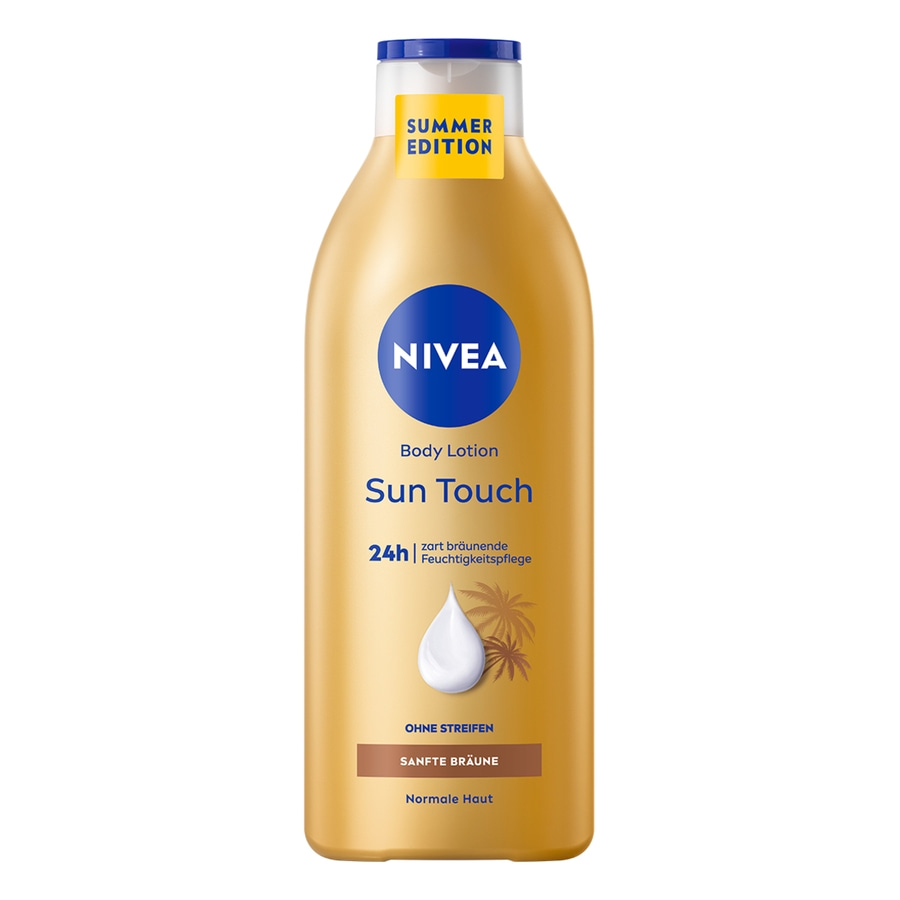 NIVEA Body Lotion Sun Touch sanfte Bräune 24h Feuchtigkeitspflege 2 x 400ml