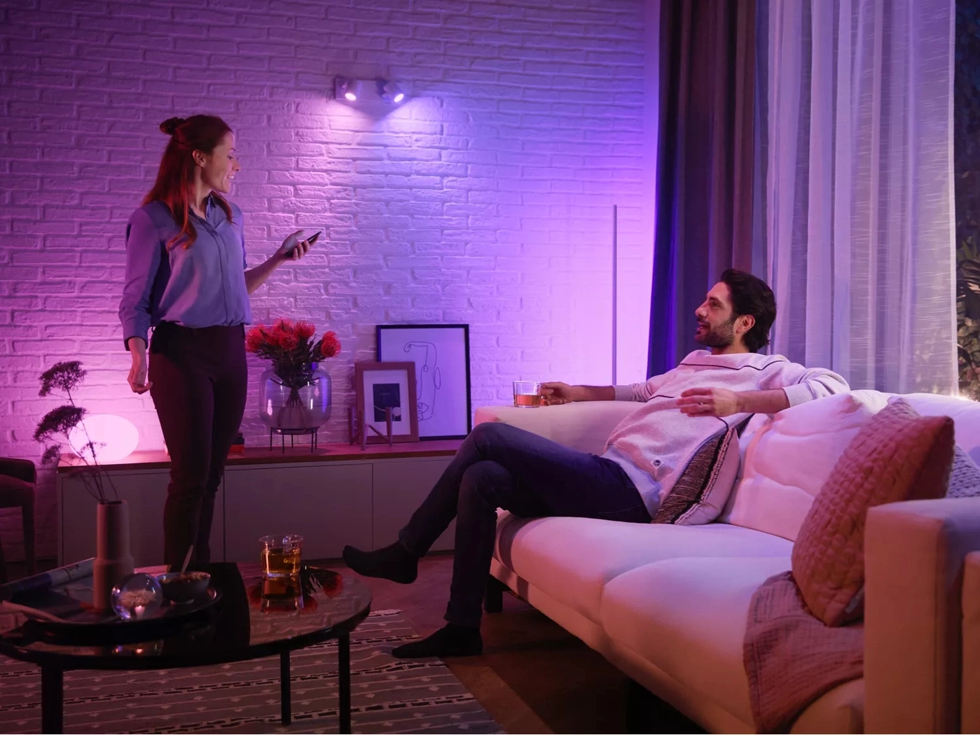 PHILIPS Hue WCA GU10 Smart LED Starter Set 3x Color Spot Smart Bulb + Bridge NEU