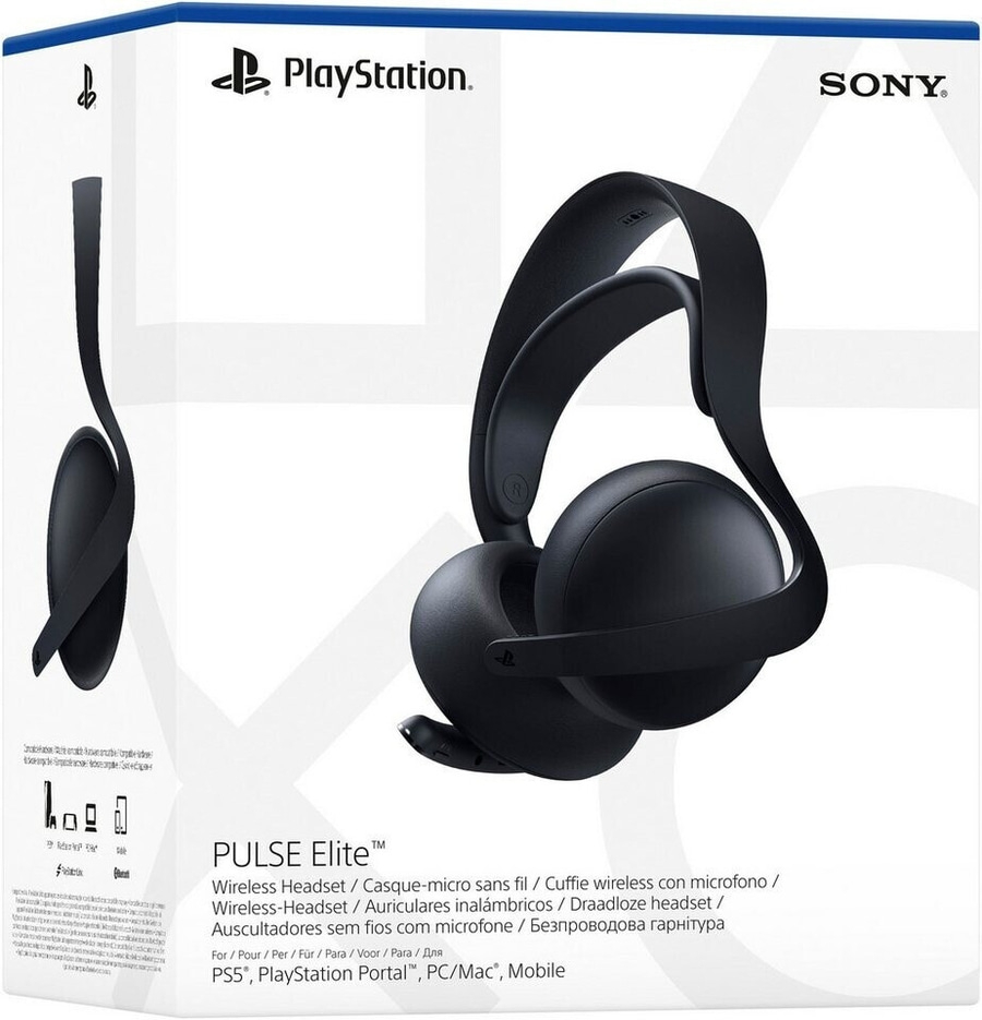 SONY PS5 PULSE Elite Wireless Gaming Over Ear Headset Bluetooth schwarz B-WARE