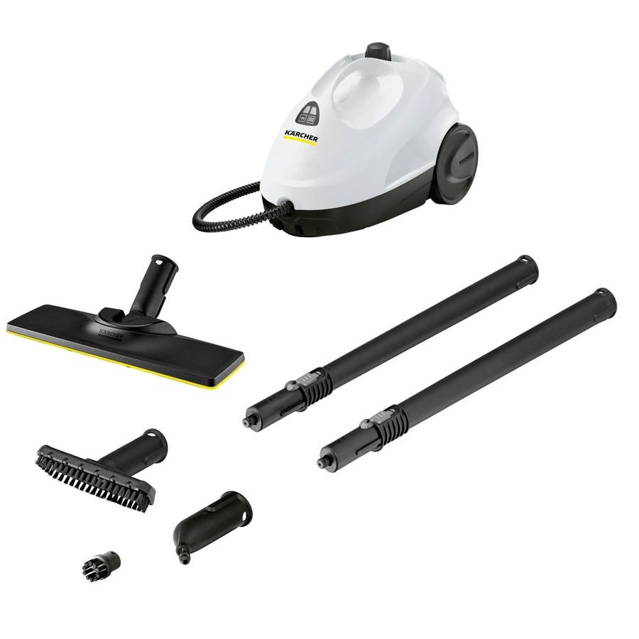 Dampfreiniger mit Zubehör, weiß und schwarz, Kärcher