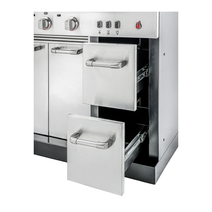 CHAR-BROIL ULTIMATE 3200 3-Brenner Gasgrill 6.6 kW Edelstahl Typ 304 NEU