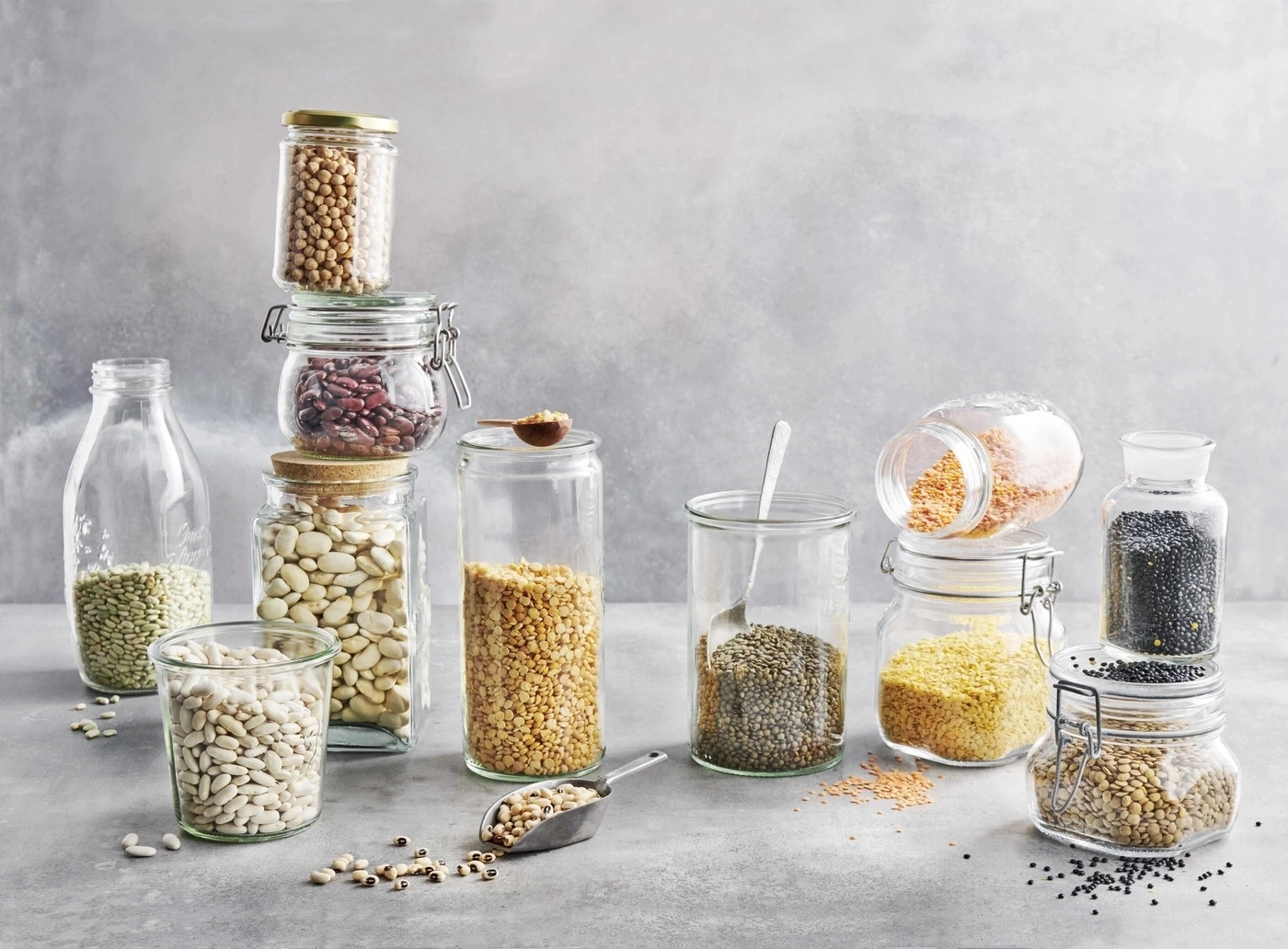 BETTY BOSSI Power-Paket Hülsenfrüchte Kochbuch 50 Rezepte mit Linsen & Co
