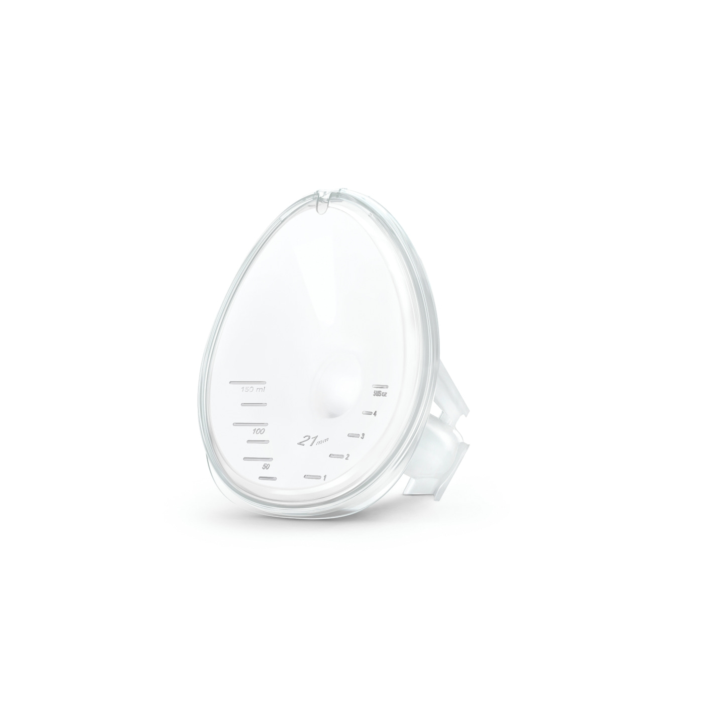 MEDELA Hands-free 2x Brusthauben 21 mm + 2x Membranen aus BPA-freiem Silikon