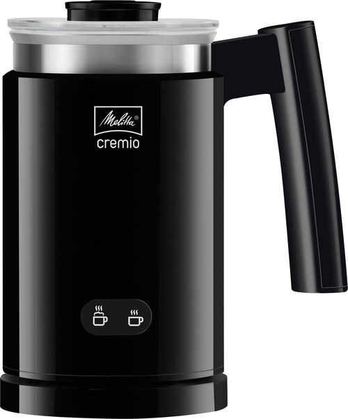 MELITTA Milchaufschäumer Cremio Schwarz 100-250 ml warm kalt Milchschaum