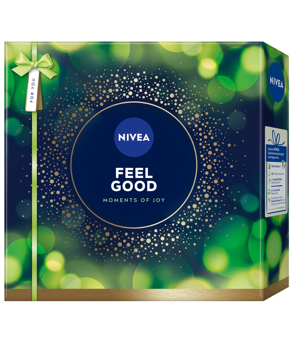 Nivea Geschenkbox mit Aufschrift Feel Good Moments of Joy