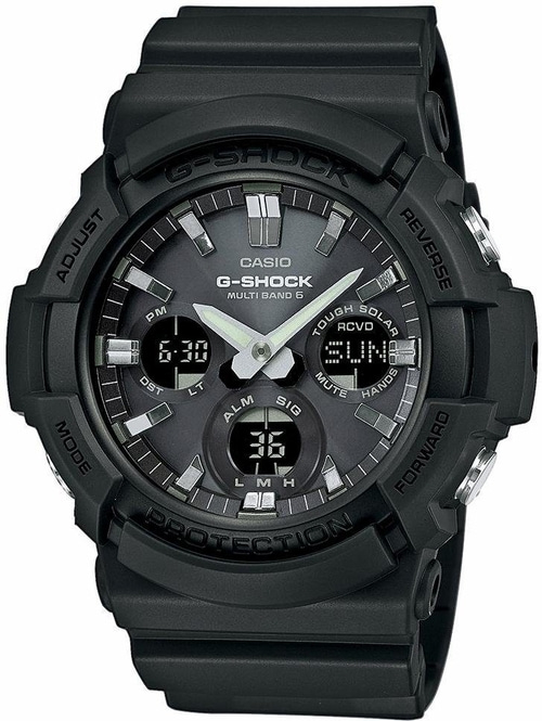 CASIO G-SHOCK Funkchronograph Herrenarmbanduhr GAW-100B-1AER Herren Uhr