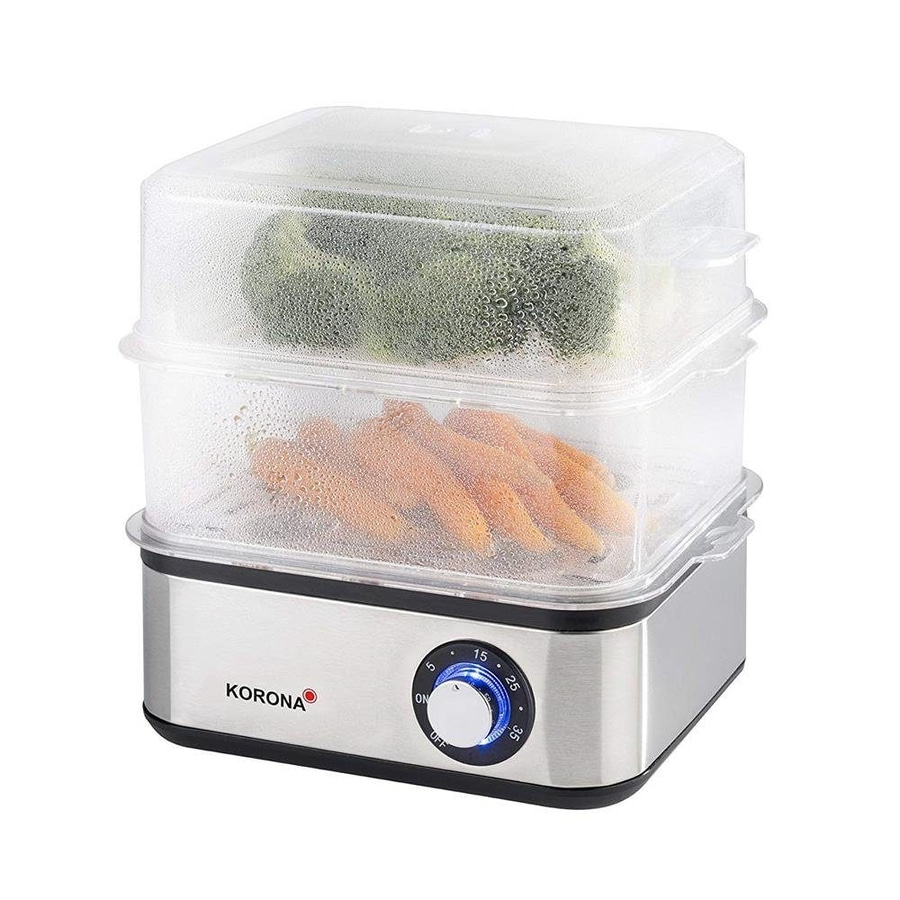 KORONA Mini Dampfgarer und Eierkocher 25303 bis zu 16 Eier 500 Watt NEU