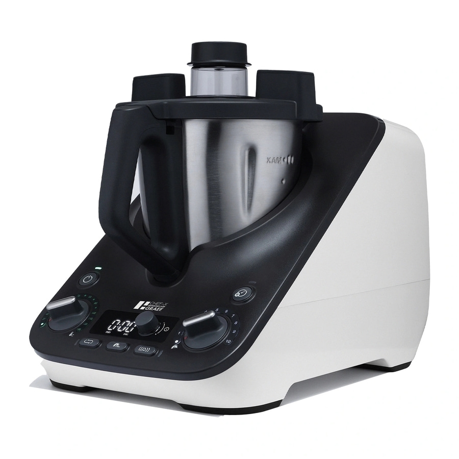 GRAEF Profi-Küchenmaschine CHEF-X GCX100 Knetmaschine zerkleinern mahlen kochen