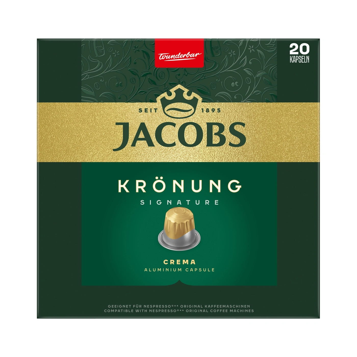 Kaffee Kapseln von Jacobs Krönung, 20 Stück