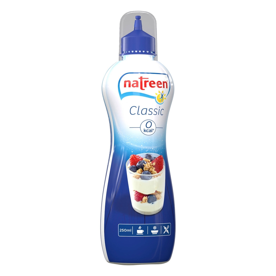 NATREEN® Süßstoff Classic Feine Süße Flüssig Flüssigsüße Zuckerersatz 6 x 250ml