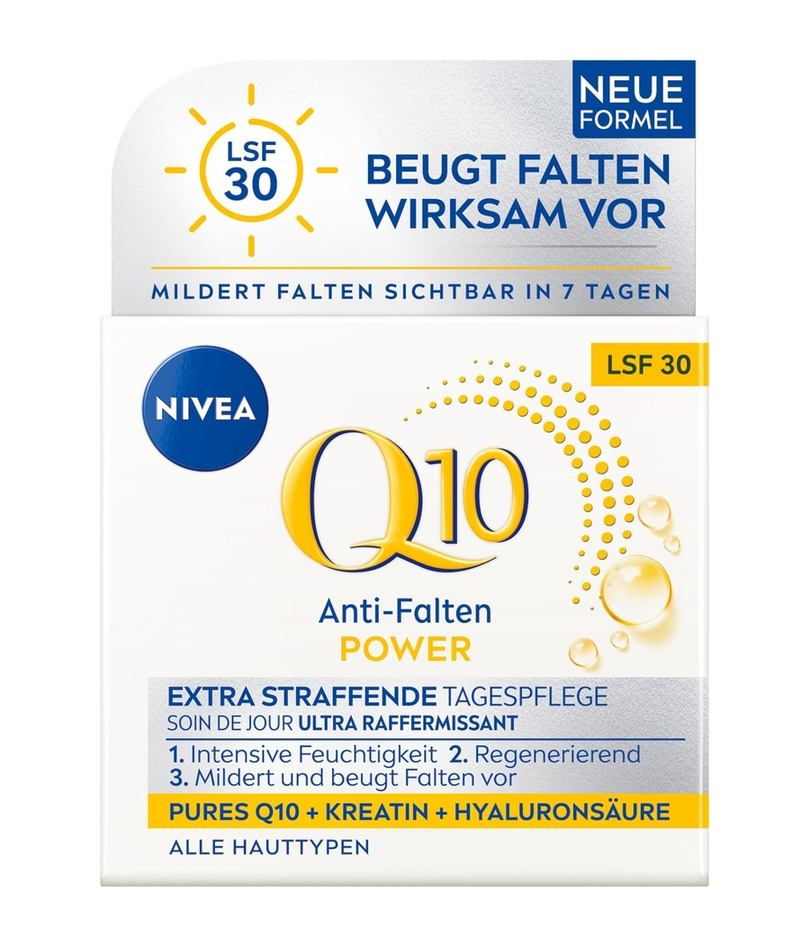 NIVEA Q10 Anti-Falten Power Schützende Tagespflege LSF 30 50ml